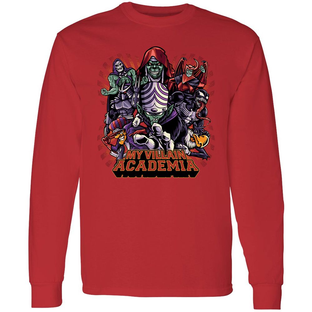 Long Sleeve T-Shirt - 7KYDWEK4 - Red - 14