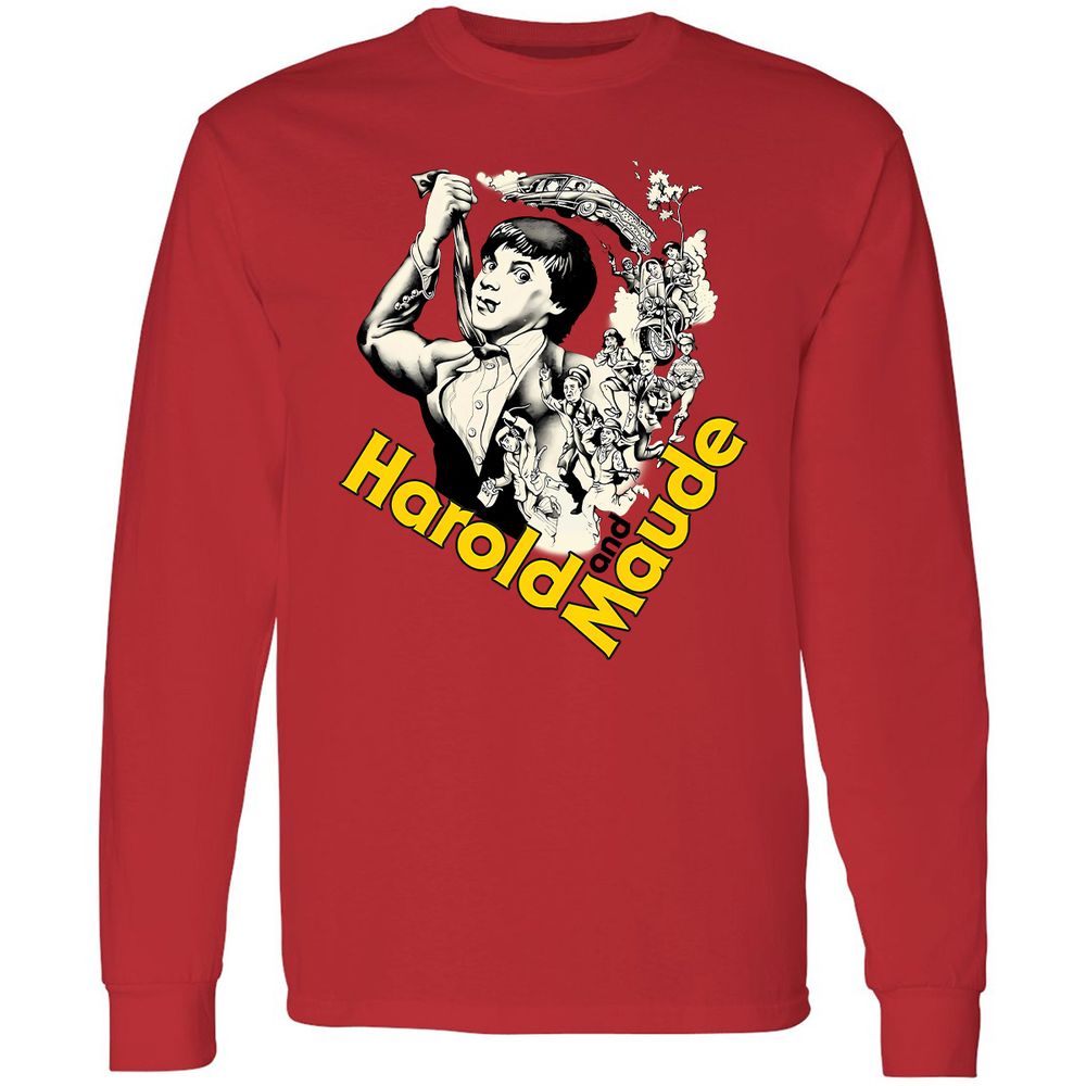 Long Sleeve T-Shirt - DKXUBLL4 - Red - 14