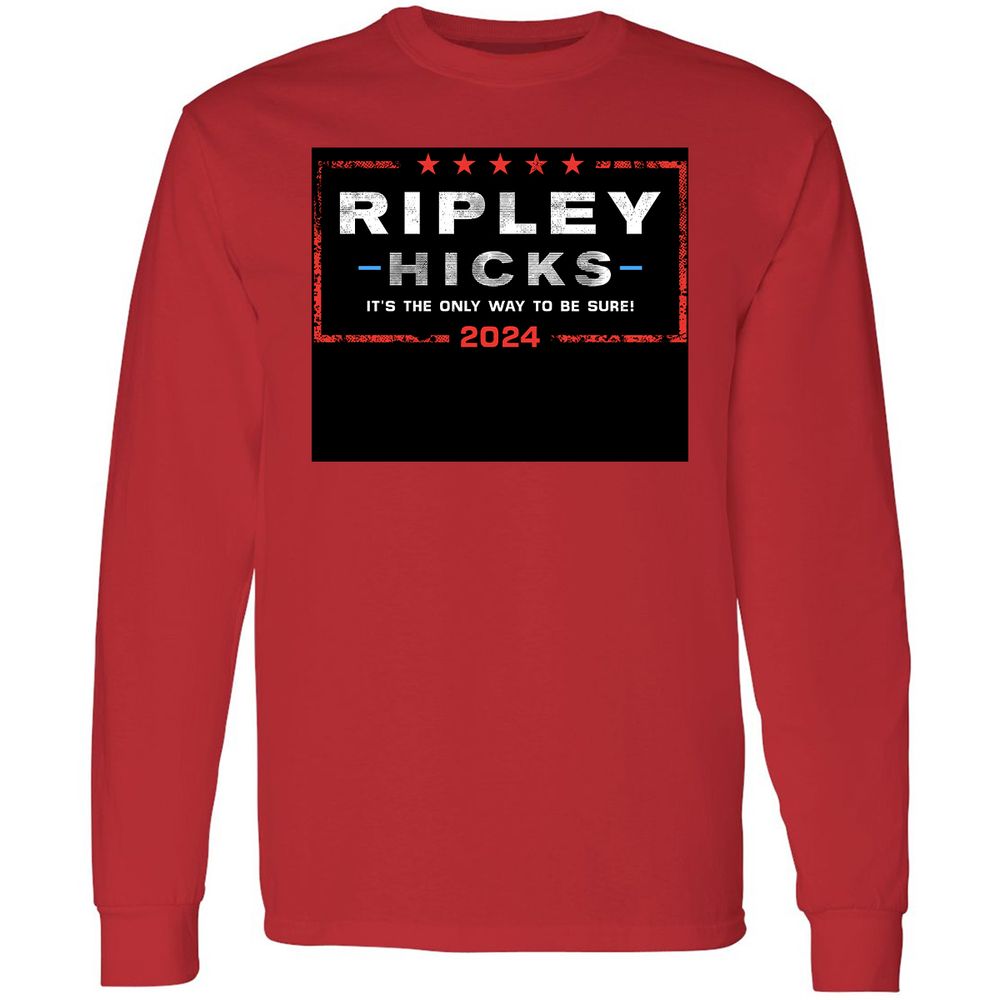 Long Sleeve T-Shirt - 4YYQ8D86 - Red - 14