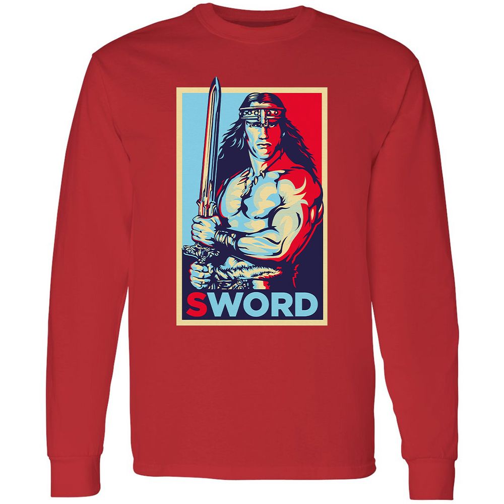 Long Sleeve T-Shirt - GNPR9SVF - Red - 14