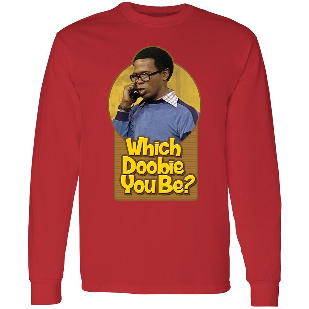 Long Sleeve T-Shirt - KJ6B2TU8 - Red - 14