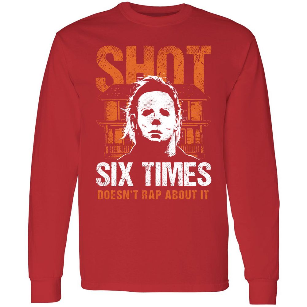 Long Sleeve T-Shirt - ZNELQ1EJ - Red - 14