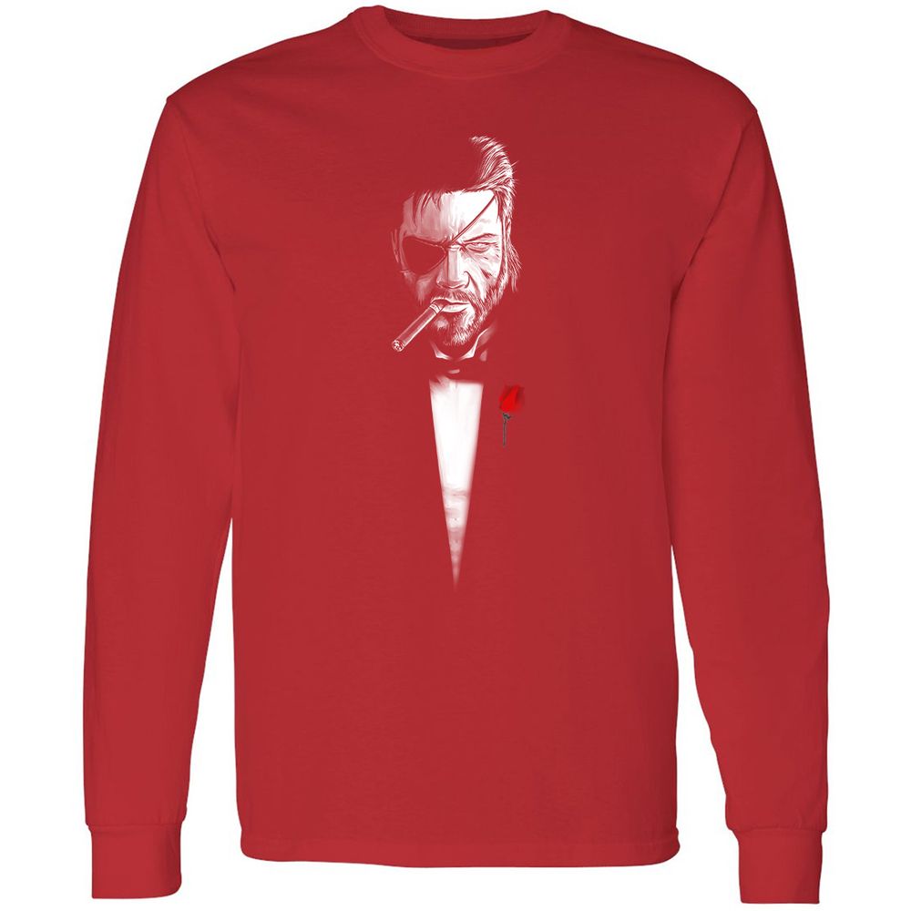 Long Sleeve T-Shirt - PERN3KVX - Red - 14