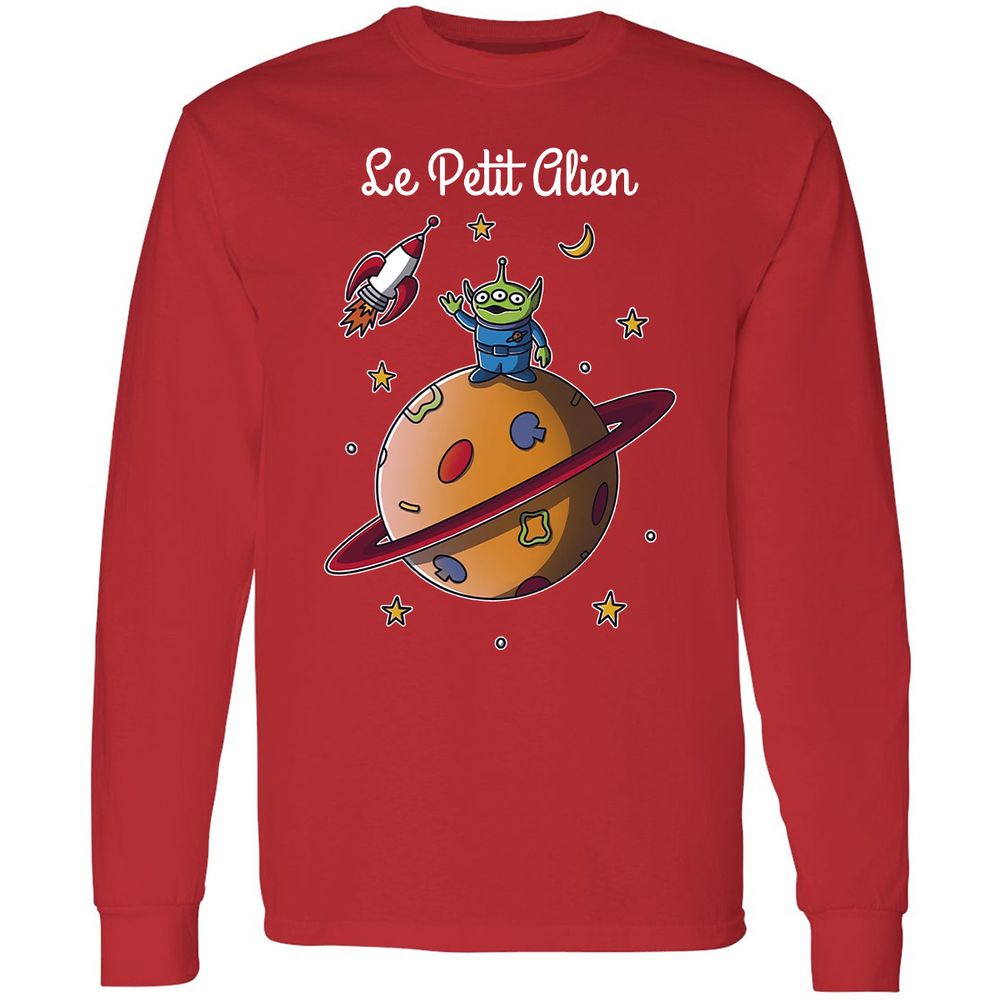 Long Sleeve T-Shirt - 7N58A7PL - Red - 14