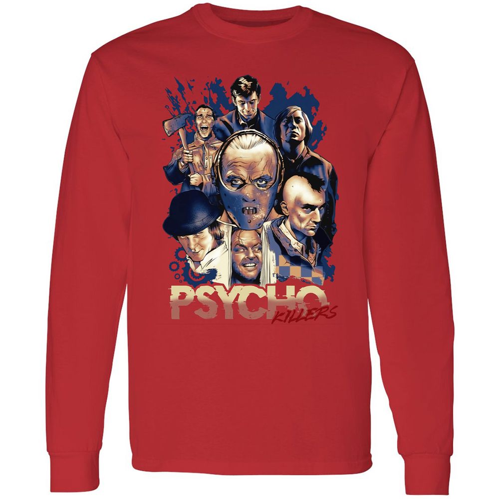 Long Sleeve T-Shirt - HDZ9JZSS - Red - 14