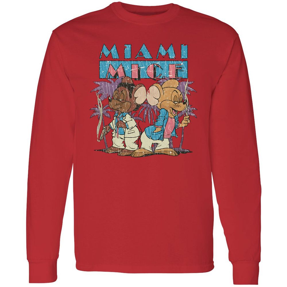 Long Sleeve T-Shirt - 7FEKQFJ3 - Red - 14