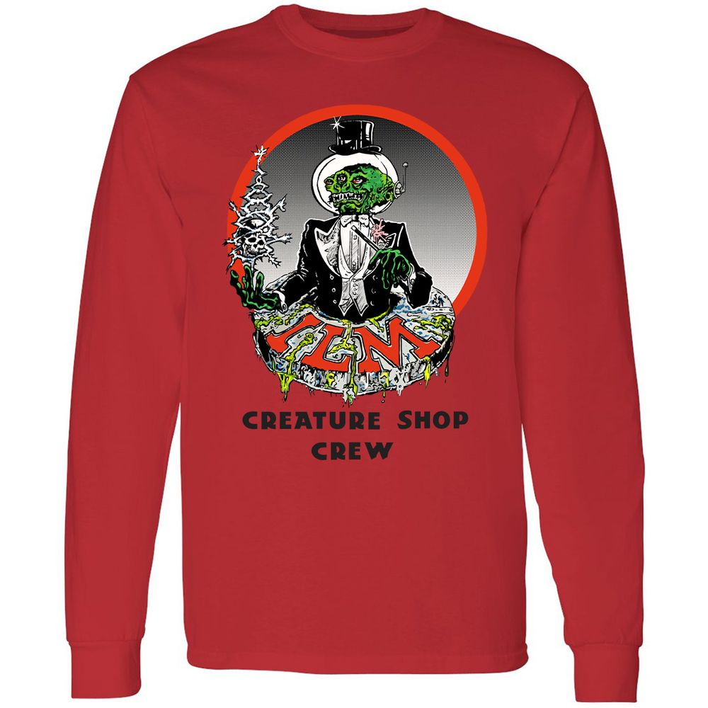 Long Sleeve T-Shirt - 755BZB5F - Red - 14