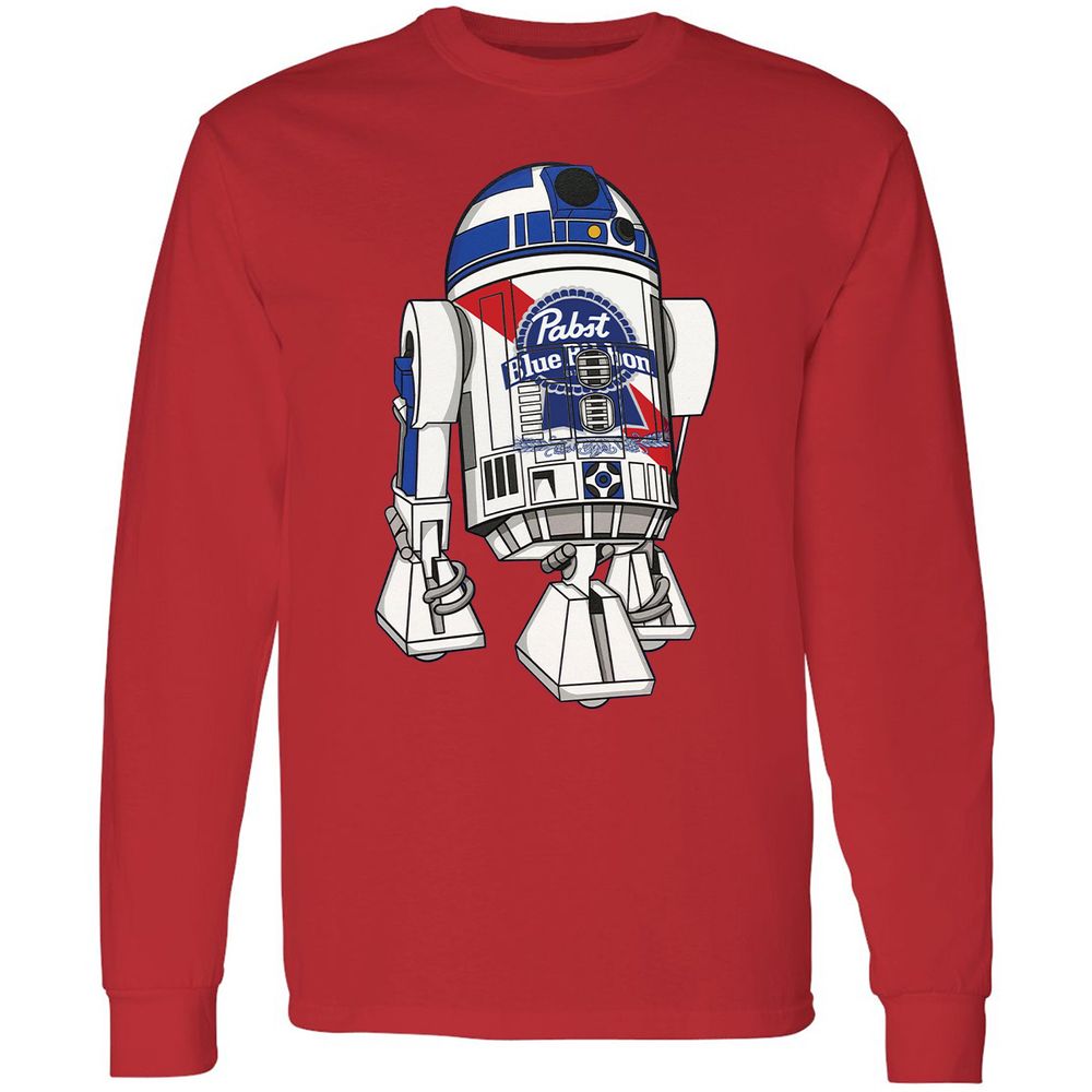 Long Sleeve T-Shirt - V651MZWM - Red - 14