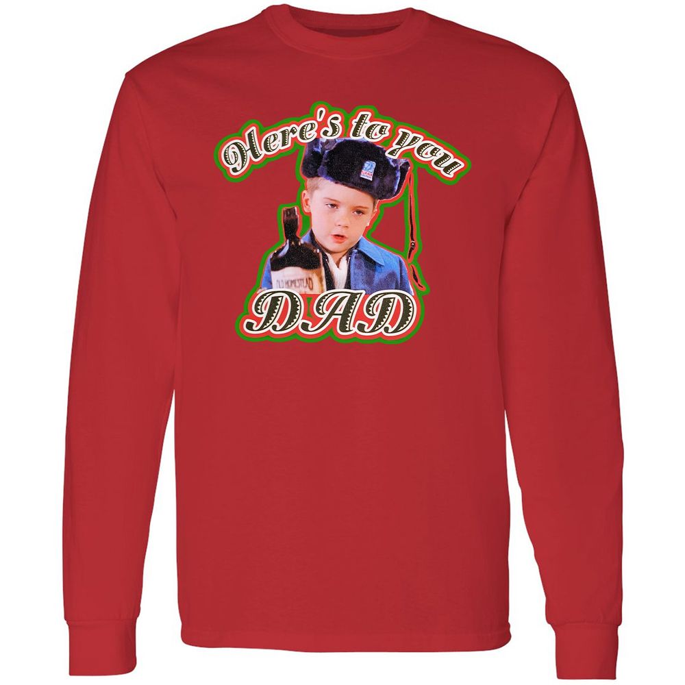 Long Sleeve T-Shirt - CFHL3GU3 - Red - 14