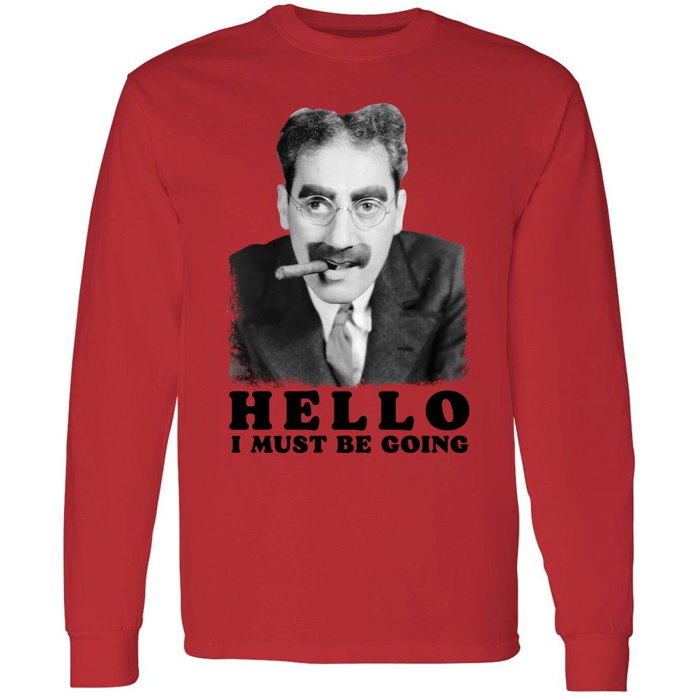 Long Sleeve T-Shirt - W3PENBD2 - Red - 14