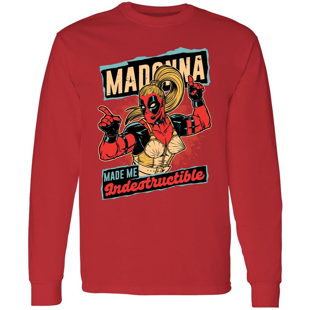 Long Sleeve T-Shirt - YCY1FWUT - Red - 14