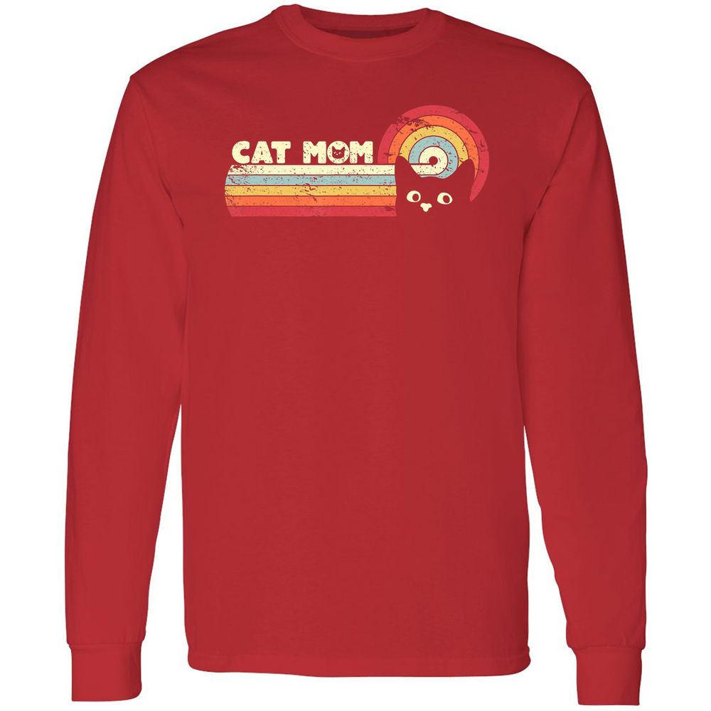 Long Sleeve T-Shirt - GCV2KSH6 - Red - 14