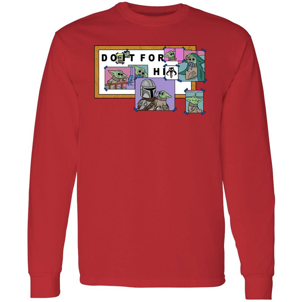 Long Sleeve T-Shirt - UGHQRCDP - Red - 14