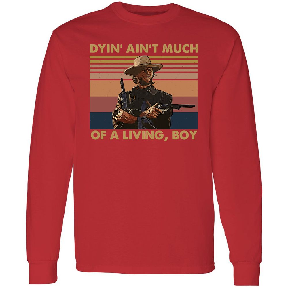 Long Sleeve T-Shirt - ZPZEGYJU - Red - 14