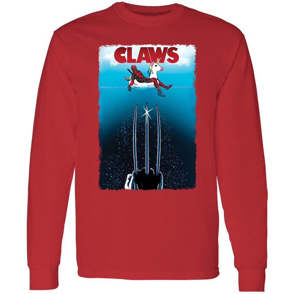 Long Sleeve T-Shirt - 9D9MVPFU - Red - 14