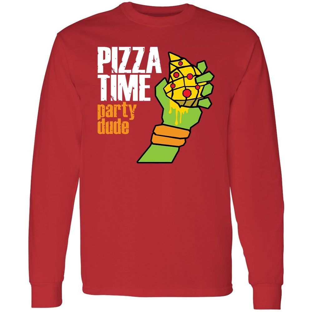 Long Sleeve T-Shirt - HLB77A4P - Red - 14