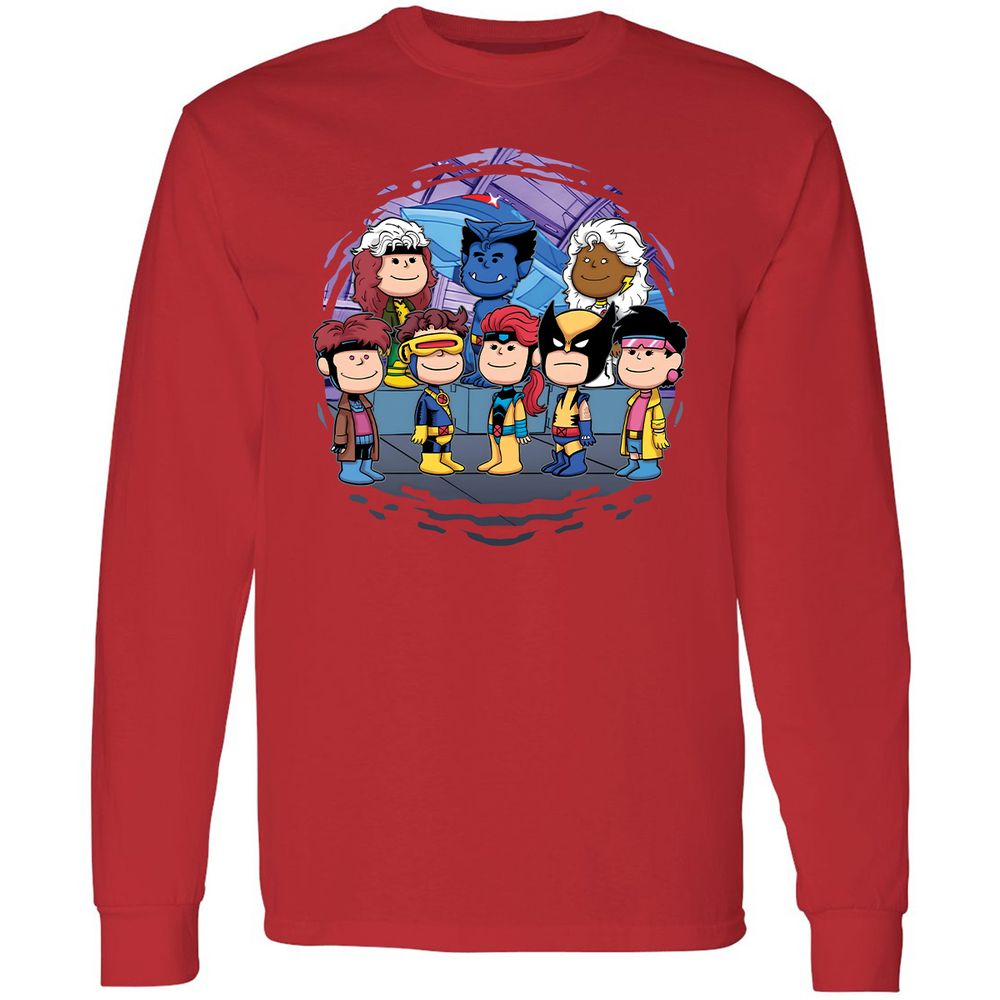 Long Sleeve T-Shirt - M396MJWE - Red - 14