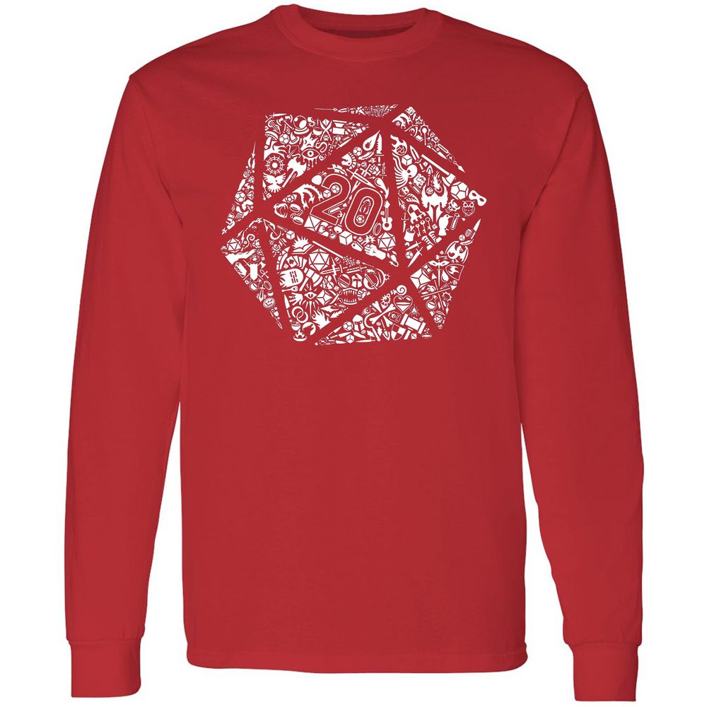 Long Sleeve T-Shirt - TFNLXQNJ - Red - 14