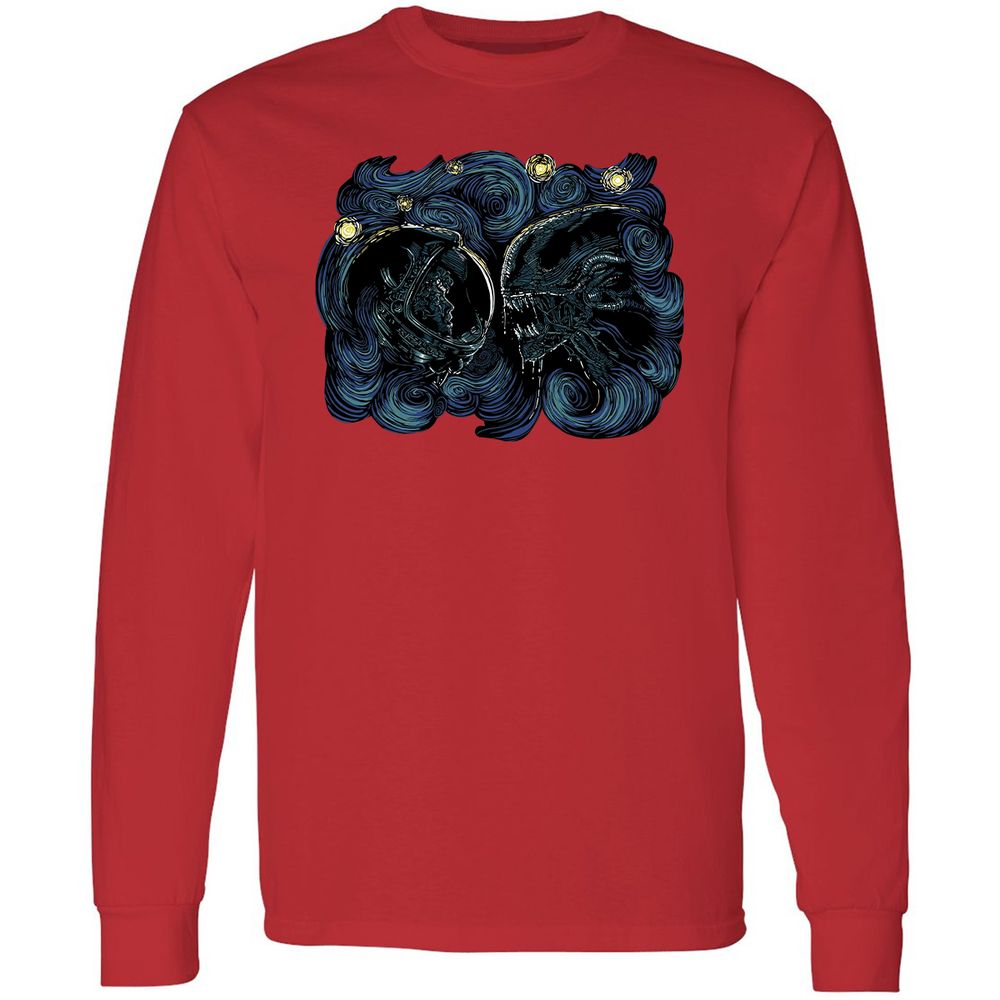 Long Sleeve T-Shirt - 7SWFBD9G - Red - 14