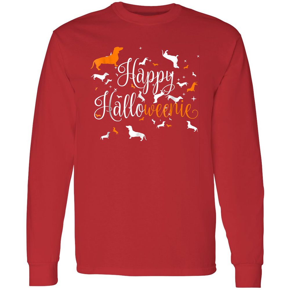 Long Sleeve T-Shirt - YTG5L89T - Red - 14