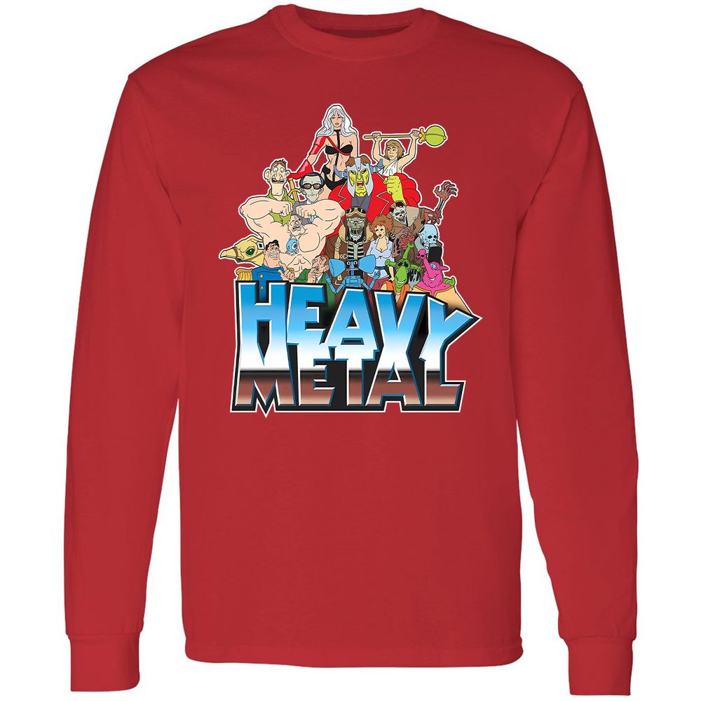 Long Sleeve T-Shirt - 92U6D8L6 - Red - 14
