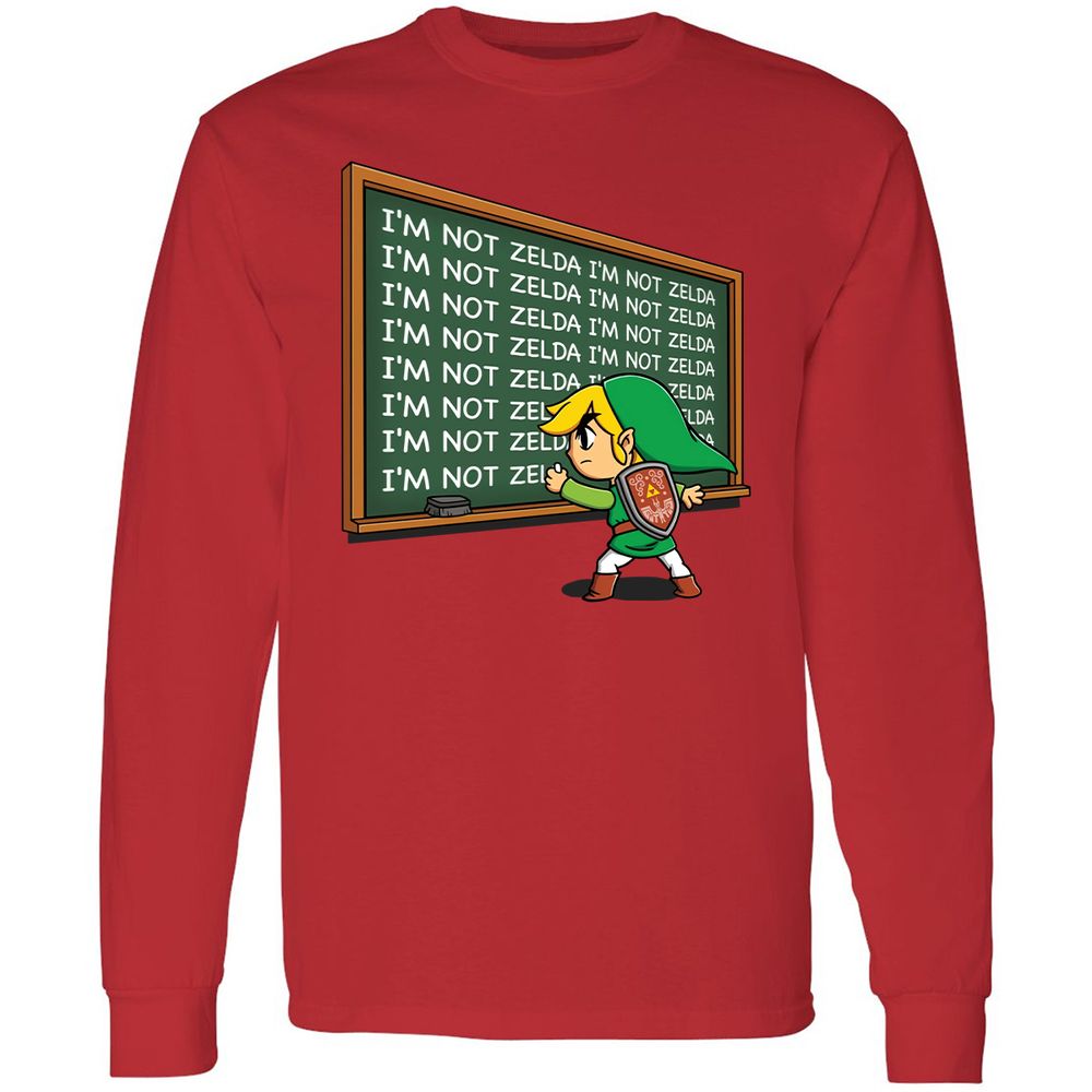 Long Sleeve T-Shirt - 2WAU1R8W - Red - 14