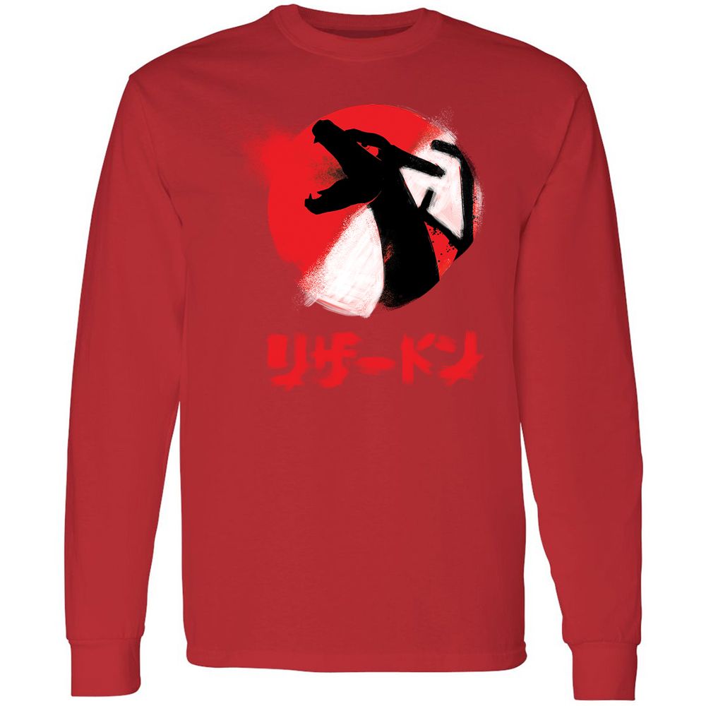 Long Sleeve T-Shirt - T7A8PYXM - Red - 14