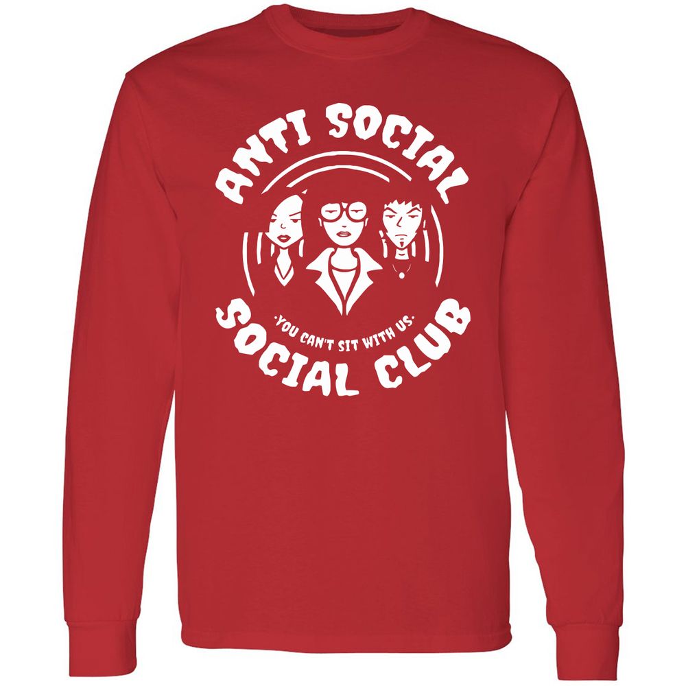 Long Sleeve T-Shirt - 597D7SZP - Red - 14