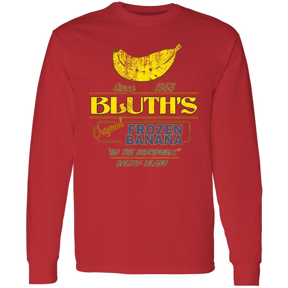 Long Sleeve T-Shirt - JLGN5UH1 - Red - 14