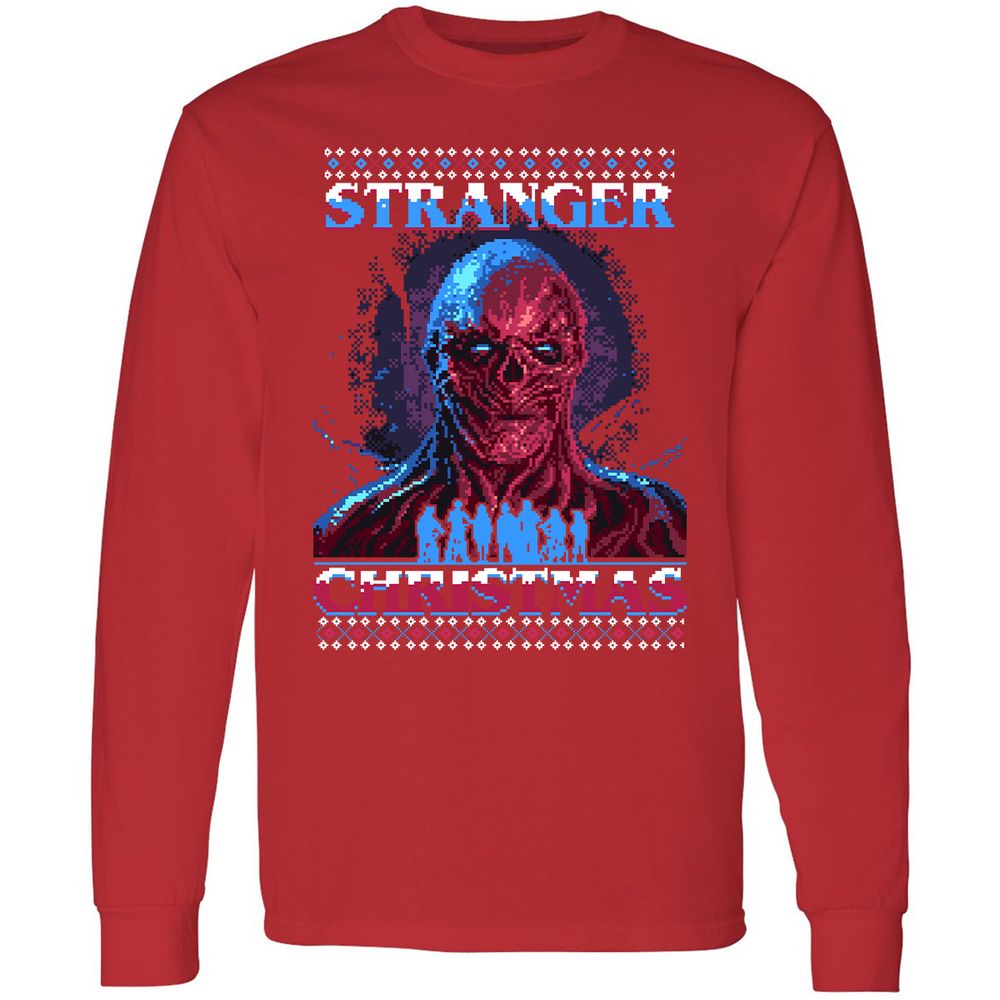Long Sleeve T-Shirt - 7TQX9ZLK - Red - 14