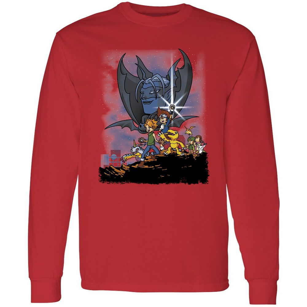 Long Sleeve T-Shirt - WKN3UVVJ - Red - 14