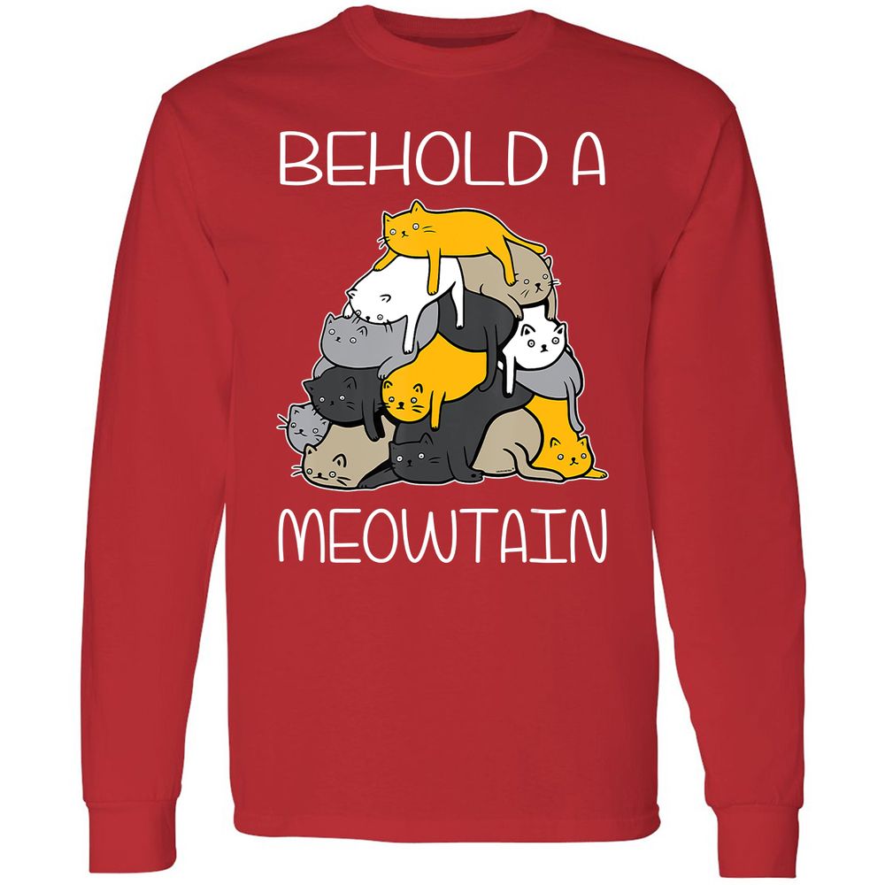 Long Sleeve T-Shirt - CPWWH93B - Red - 14