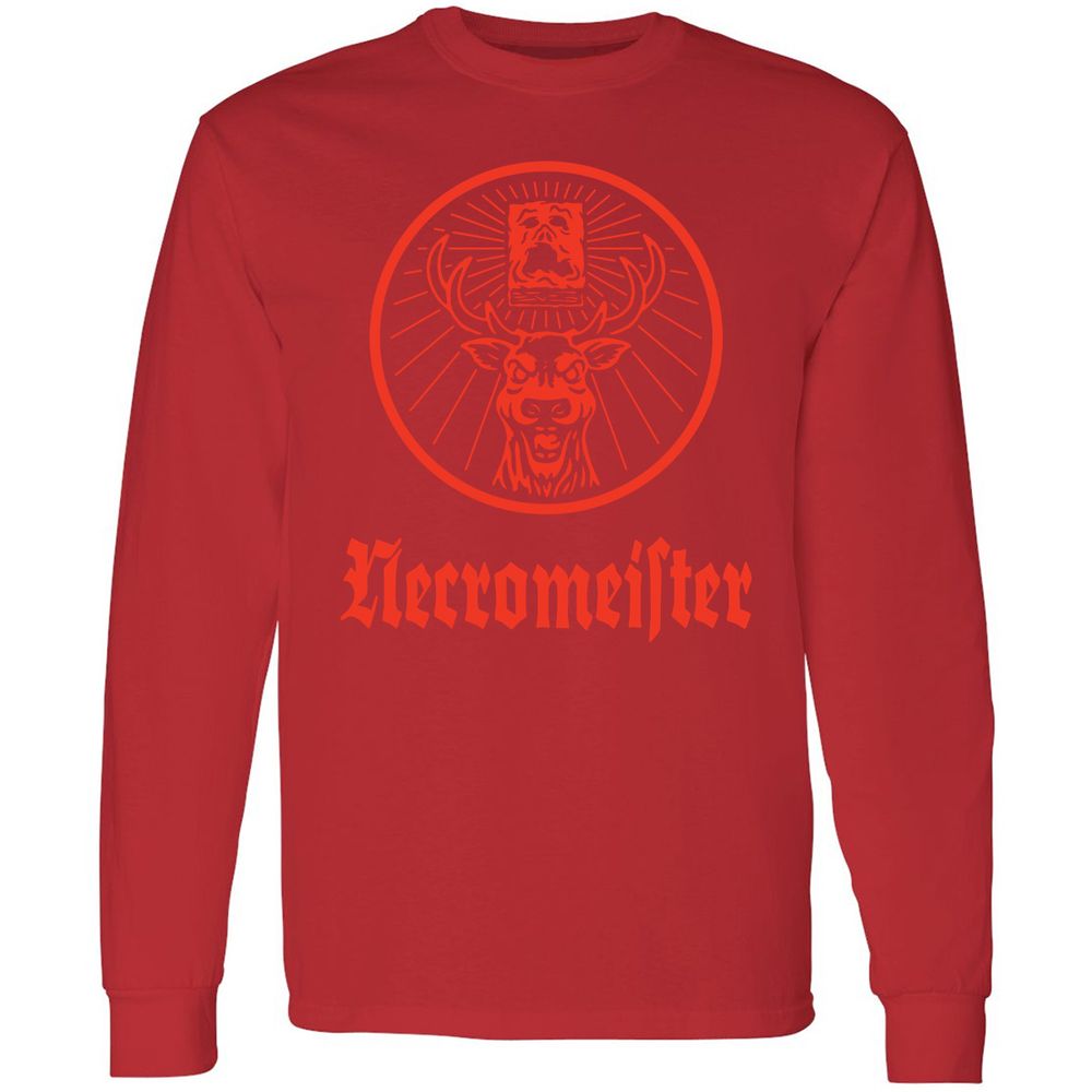 Long Sleeve T-Shirt - WMR7TF2U - Red - 14