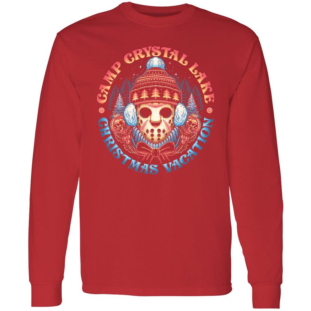Long Sleeve T-Shirt - NA6DR6SD - Red - 14