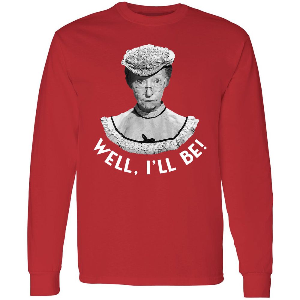 Long Sleeve T-Shirt - LY9NBYEA - Red - 14