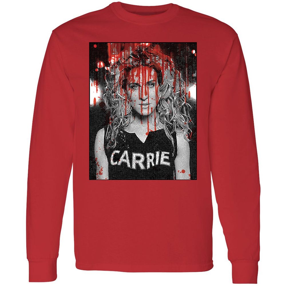 Long Sleeve T-Shirt - U86CZTAU - Red - 14