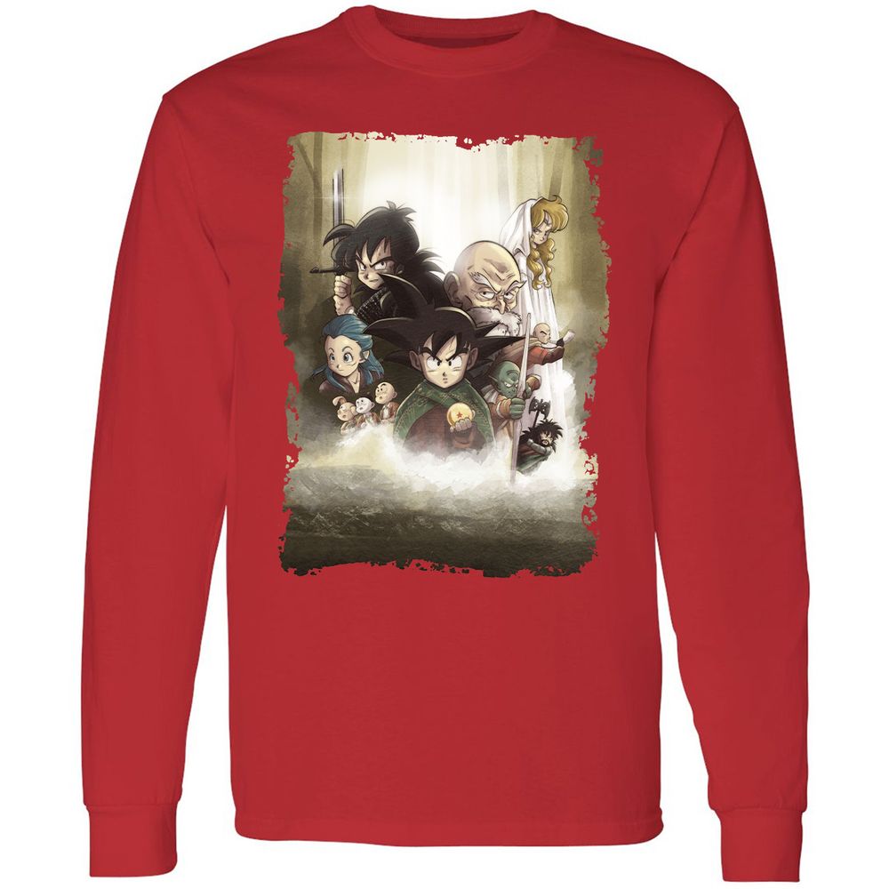 Long Sleeve T-Shirt - 5QPKWL8T - Red - 14
