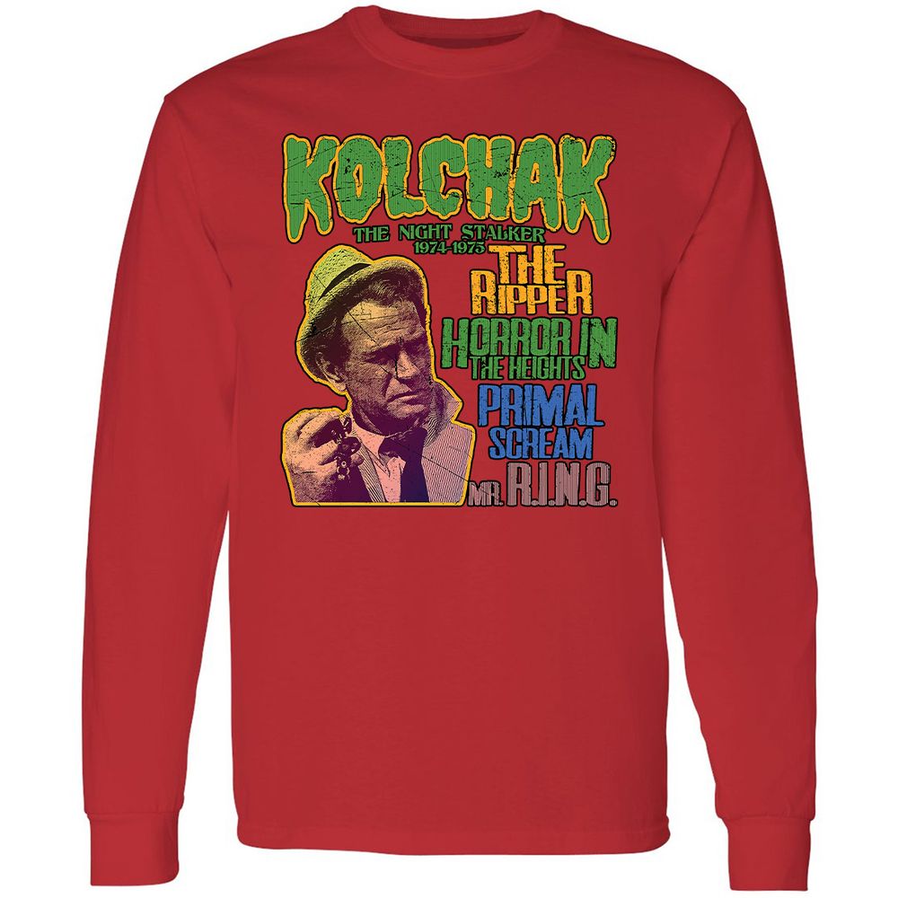 Long Sleeve T-Shirt - 259WU7SA - Red - 14