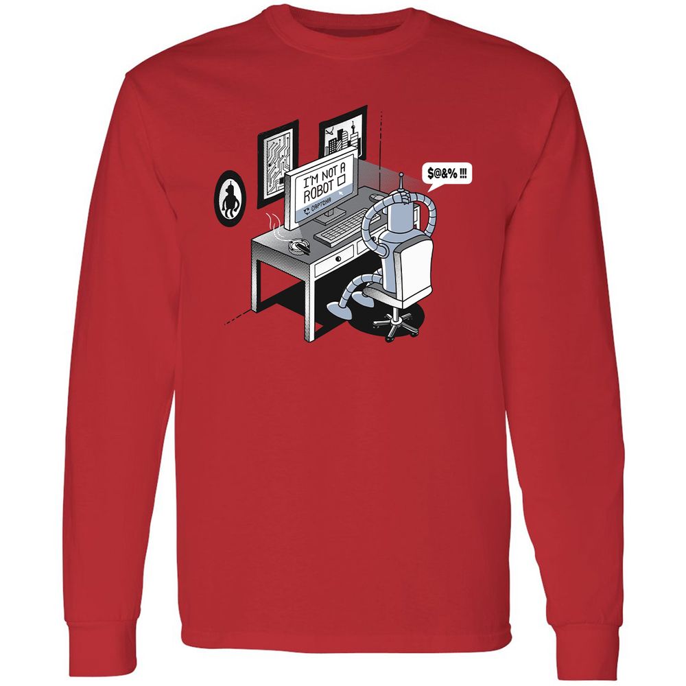Long Sleeve T-Shirt - MFH2YS21 - Red - 14