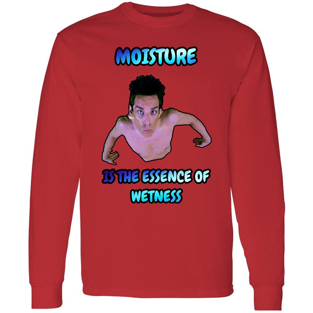 Long Sleeve T-Shirt - NUF52Z6T - Red - 14