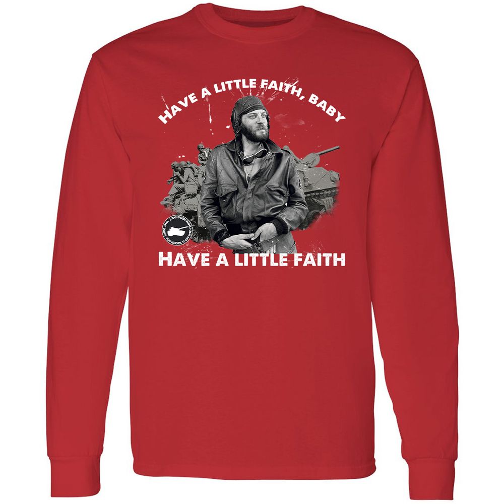 Long Sleeve T-Shirt - 6BK12YZC - Red - 14