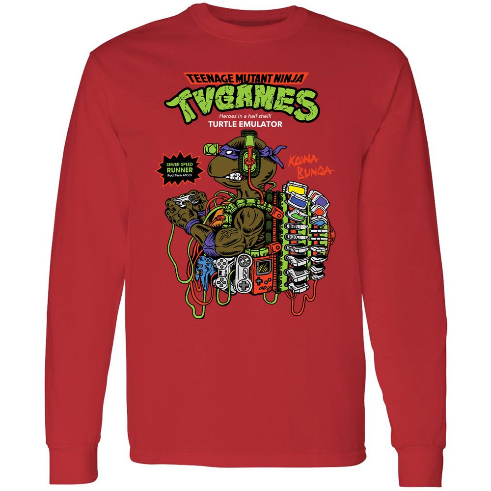 Long Sleeve T-Shirt - GYRCE3WX - Red - 14