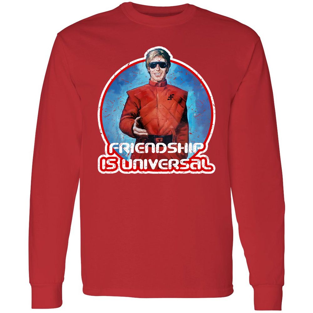 Long Sleeve T-Shirt - GY8CWKGP - Red - 14