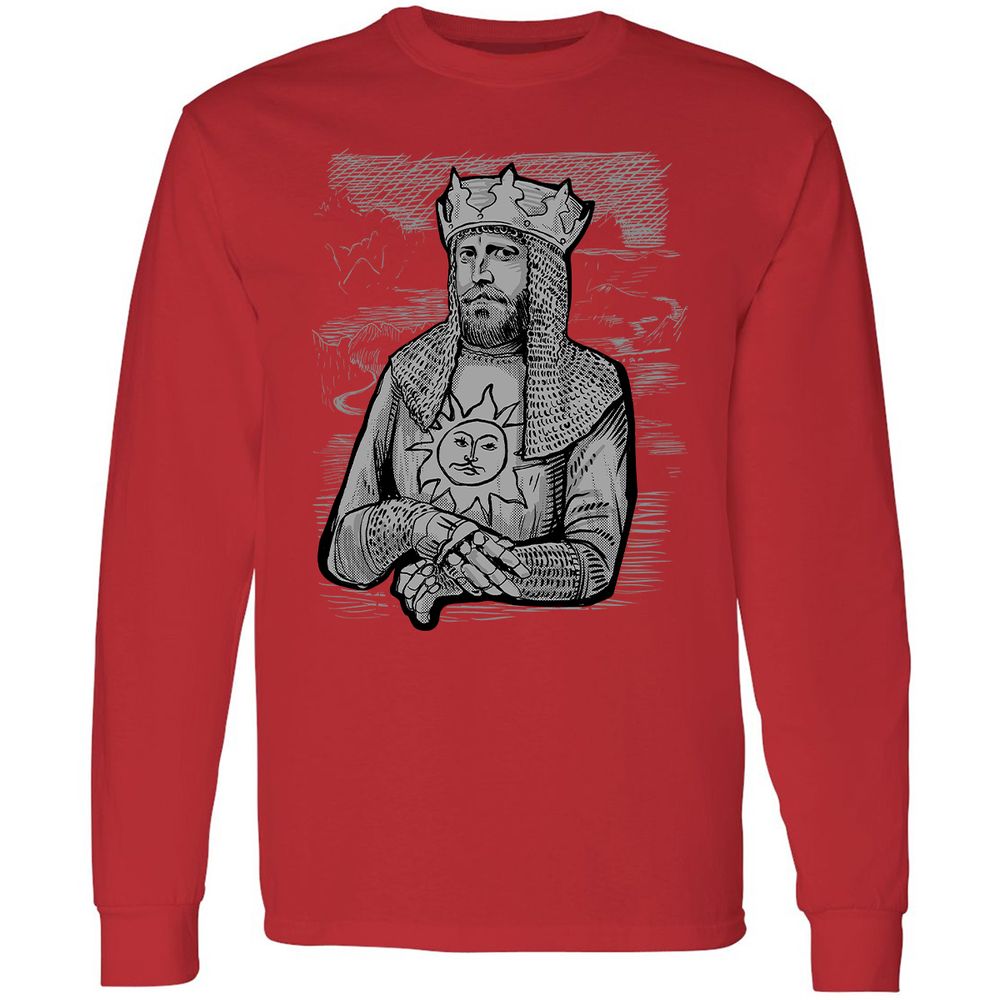 Long Sleeve T-Shirt - A148K4E7 - Red - 14