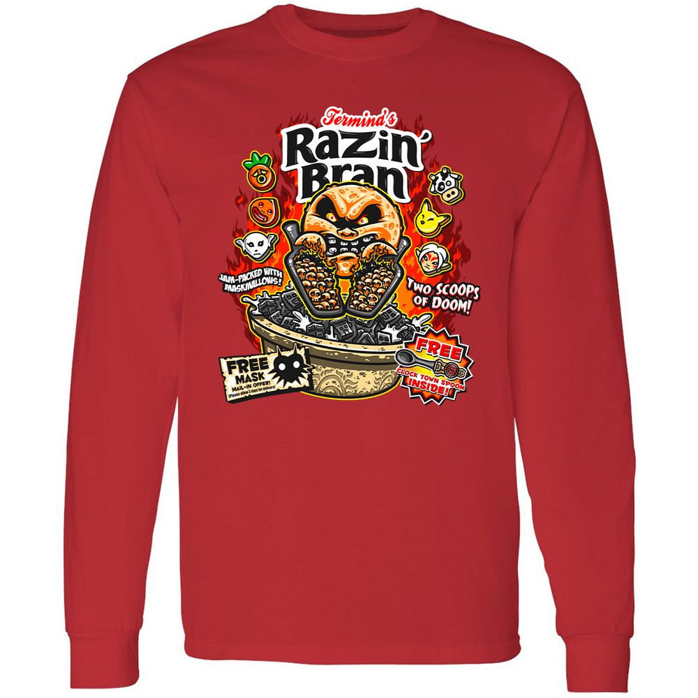 Long Sleeve T-Shirt - 6UXW4LAC - Red - 14