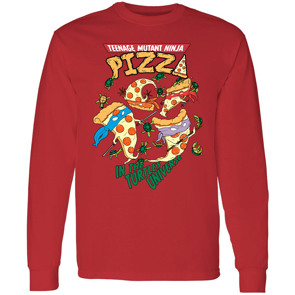 Long Sleeve T-Shirt - Q33WE7RH - Red - 14