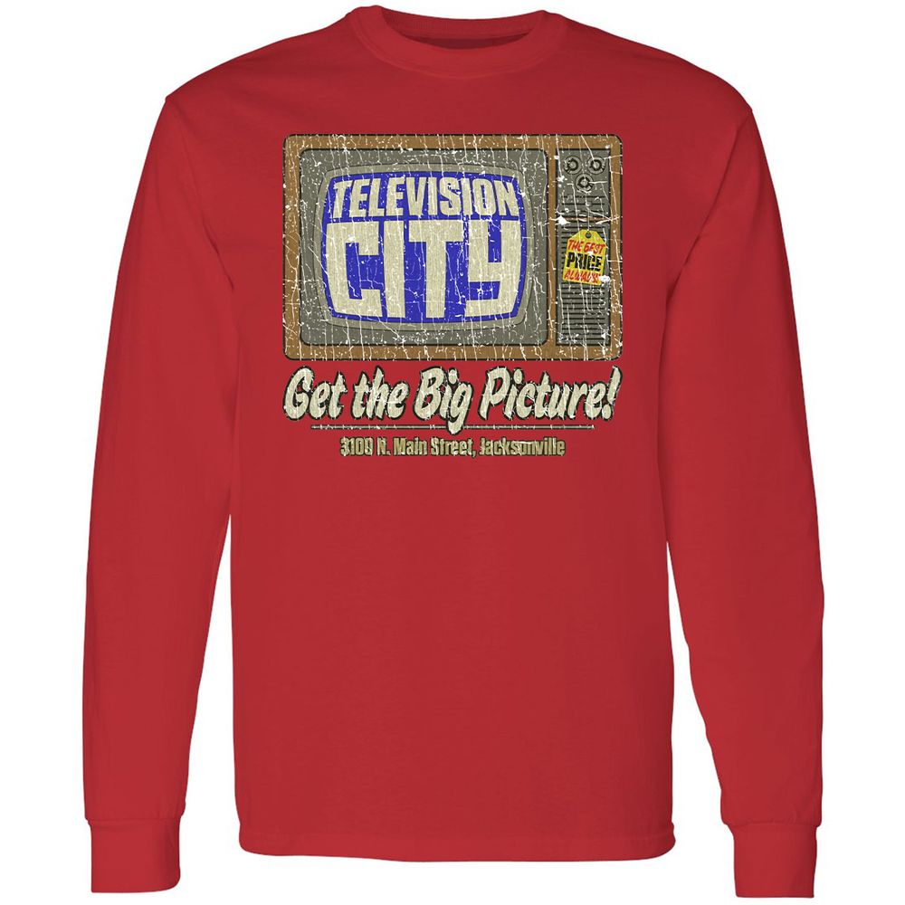 Long Sleeve T-Shirt - CU5LVM71 - Red - 14