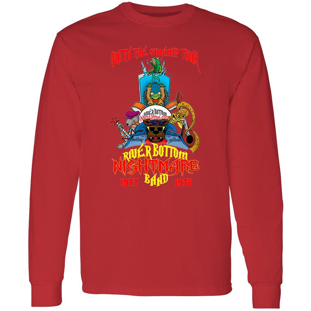 Long Sleeve T-Shirt - 9WQLHNLM - Red - 14