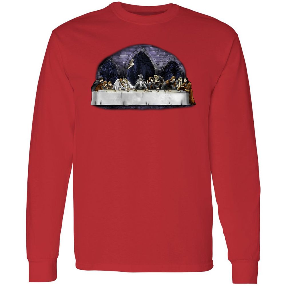 Long Sleeve T-Shirt - ZB3AHBG5 - Red - 14