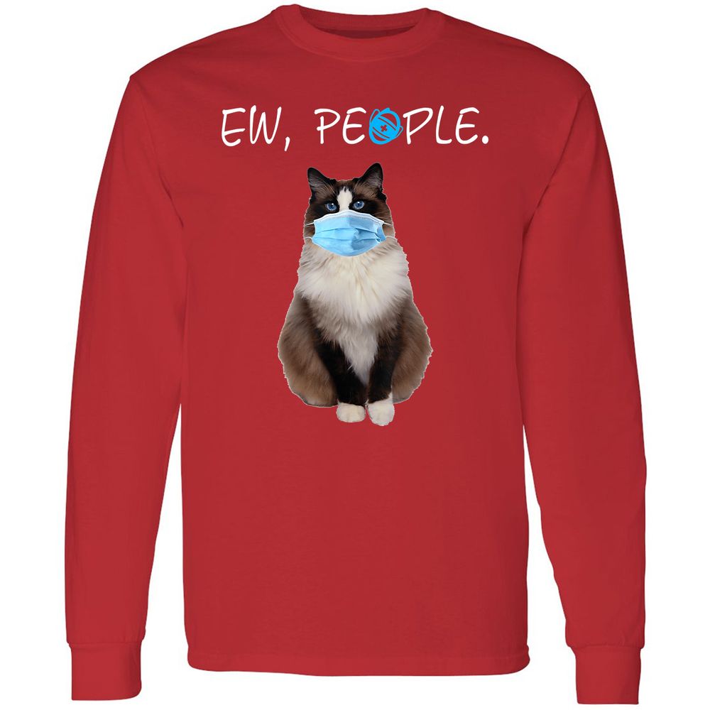 Long Sleeve T-Shirt - LG53FW15 - Red - 14